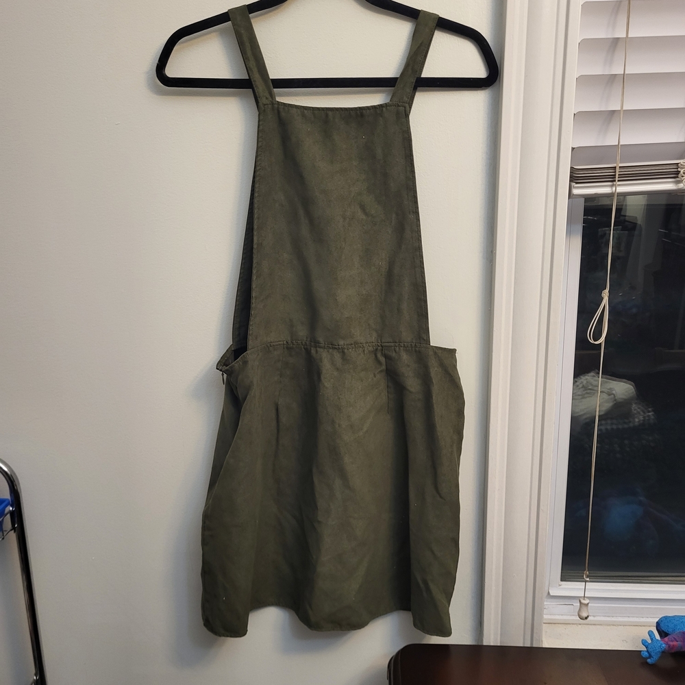 Olive Green Midi Dress